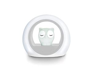 ZAZU Lou The Owl Nightlight - Scare The Dark Away with Lou | Auto Off and Cry Sensor | Two Adjustable Brightness | Cry Activated Nightlight | Baby & Toddler Sleep Aid Gift