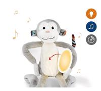 Max The Monkey - Soft Toy nightlight with Soothing melodies