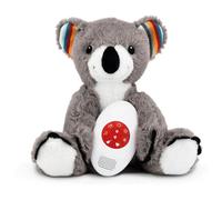 Zazu Musical Soft Toy with Heartbeat Sound, Coco The Koala, Grey