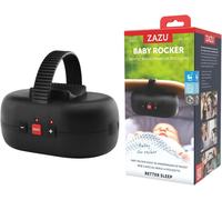 ZAZU Robby Kinderwagenschaukler - Automat. Babywippe, Verstellbare Stärke, 40-Mi