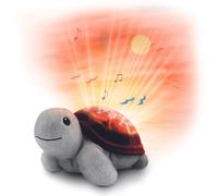 ZAZU Tim The Turtle Projector - Baby Slumber Portable Bed Lamp | Sunset Sky Projector | 3 Soothing Melodies | Gentle Brightness | Cry Sensor | Auto-Shutoff