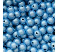 ZAZUZU 100/200/300pcs Reflective Beads 3D Illusion Miracle Beads 4-30mm Embroidery Acrylic Beads for Jewelry Making Pretty Under Light