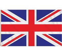 Zazzora Union Jack Flag 150 X 90Cm Double-Sided Polyester With Eyelets Red White & Blue