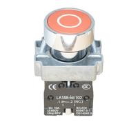 ZB2-BA4322 NC Normally Closed Red Sign Momentary Push Button Switch 22mm IDGTTLDF(2pcs)