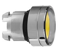 ZB4BA56 Switch: Pressure Rod.Pos: 1 22mm Yellow Bel: Missing IP66 Pos: 2 SCHN...