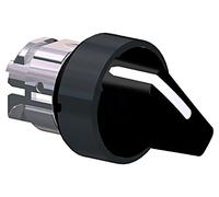 ZB4BD27 Switch: Rotary - 22mm Rod.Pos: 2 Black Missing IP66 Pos: 2 SCHNEIDER EL