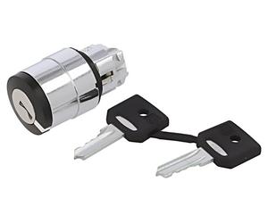 ZB4BG0 switch: rotary switch with key 22mm rod.Pos: 3 black SCHNEIDER E