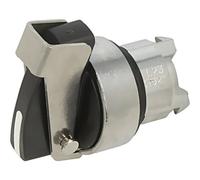 ZB4BJ291 Switch: Rotary Rod.Pos: 2 22mm Black Bel: Missing IP66 Pos: 2 SCHNEI