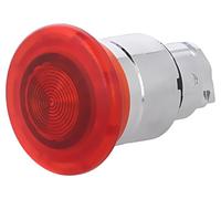 ZB4BW443 switch: pressure 22mm rod.Pos: 1 red ZBVB,ZBVG,ZBVJ,ZBVM IP66 SCHNEIDER