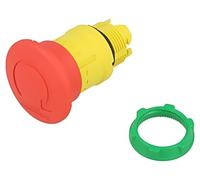ZB5AS844TQ Switch: Safety 22mm rod Pos: 2 red missing IP66 mushroom SCHNEID