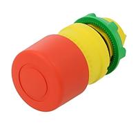 ZB5AT844 Switch: Safety - 22mm Rod.Pos: 2 Red Missing IP66 Mushroom CUTTER