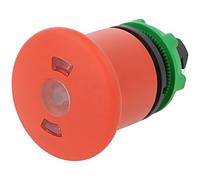 ZB5AT8643M Switch: Safety - 22mm Rod.Pos: 2 Red LED IP66 Mushroom CUTTER