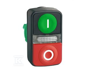 ZB5AW7L3741 Green/Red I/O Push Button IP66