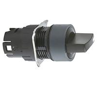ZB6AD28 Switch: Rotary - 16mm Rod.Pos: 2 Black Missing Pos: 2 -40-70°C CUTT