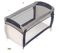 Zbamboo Universal Travel Cot Mosquito Net | Mini Cots | Children's Playground - Anti-Mosquito Net for Children's Bed - Breathable - Machine Washable and Hygienic - Grey