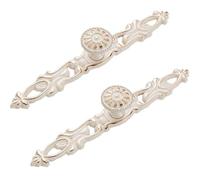 ZBBLADM Cotby 2pcs Furniture Handles Cabinet Knobs and Handles Wardrobe Dresser Door Pulls Kitchen Drawer/Cupboard Single Hole Pulls Handle