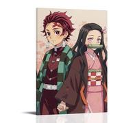 ZBBZJYHH Demon Slayer Siblings Bond Modern Artistic Wall Mural Hanging Decor Poster16x24inch(40x60cm)