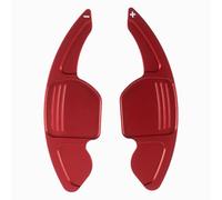 ZBCUSRAF 2 Pcs Steering Wheel Shift Paddle Shifter Extension Compatible with for Audi TT TTS 2011 2012 2013 2014 Car Paddle Extender,C-Red