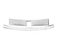 ZBCUSRAF Car Stainless Steel Rear Bumpers Protector Trunk Protection Edge Sill Compatible With for Chery jaecoo J7 2023 2024 2025 2026,A-Silver