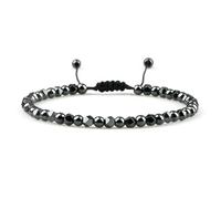 ZBDP 4mm Natural Mini Beads Bracelets Women Men Round Agates Onyx Stone Yoga Braided Bracelet Elastic Charm Bangle Prayer