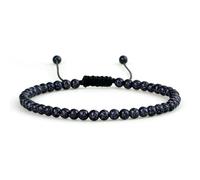 ZBDP 4mm Natural Mini Beads Bracelets Women Men Round Agates Onyx Stone Yoga Braided Bracelet Elastic Charm Bangle Prayer