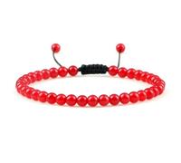 ZBDP 4mm Natural Mini Beads Bracelets Women Men Round Agates Onyx Stone Yoga Braided Bracelet Elastic Charm Bangle Prayer