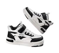 ZBDP Black White Children Sneaker Boys Casual Shoes Autumn Kids School Sports Tennis Shoes Sneaker for Boy Girls