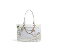 ZBDP Fashion Labyrinth Butterfly Spider Web Letter Chain Handbags Transparent Bag Tote Vintage Shoulder Bag