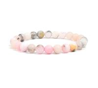 ZBDP Natural Stone Beads Bracelet Women Men Amethysts Crystal Quartzs Aquamarines Jades Agates Elastic Bangle Bracelets