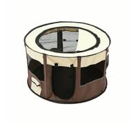 ZBDZSW Deluxe Fabric Cat Birthing Tent Semi-Enclosed Maternity Nest Dogs Easy Assembly Pet Delivery Room Whelping Box Supplies
