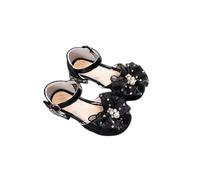 ZBDZSW Fashion Children's Sandals Spring Summer Shining Flowers Sweet Girl Princess Shoes Dance Performance Kids Sandals