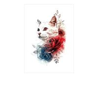 ZBDZSW Flower Temporary Tattoo Sticker Versatile Body Art for Arms More Easy Apply Remove