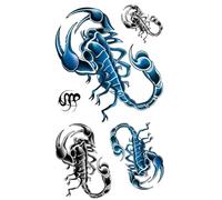 ZBDZSW Handwriting Font Waterproof Temporary Tattoo Sticker Text Word Chicano Lettering Body Art Arm Wrist Fake Tatoo Women Men