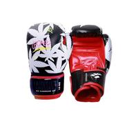 ZBDZSW Sparring Boxing Gloves Leather Muay Thai Gloves Men Women Kids Punching Bag Training Kickboxing Fight Competition Gloves
