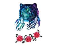 ZBDZSW Waterproof Temporary Tattoo Sticker Old School Butterfly Swallow Flash Tattoos Rose Sword Body Arm Fake Tatoo Women Men