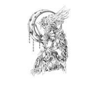 ZBDZSW Waterproof Temporary Tattoo Sticker Old School Butterfly Swallow Flash Tattoos Rose Sword Body Arm Fake Tatoo Women Men