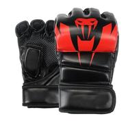 ZBDZSW white MMA Venomous snake Multicolor Boxing gloves gloves Tiger Muay Thai muay thai boxing fight glove Sanda pads