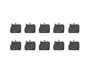 ZBE101 ZBE102 10PCS Single Contact Block Screw Clamp Terminals for Secure Electrical Wiring Solutions (ZBE-101)