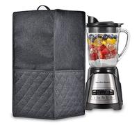 Zbeiur Kitchen Blender Dust Cover,Blender Covers Compatible with Ninja Foodi Blender,Juicer Cover with Accessory Pocket. Waterproof Fabric, Easy to clean (Grey)