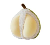 ZBELLO 25cm Fruit Plush Toy, Soft Pineapple&Pumpkin Cushion with Plush, Gift for Girls and Boys (Durian)