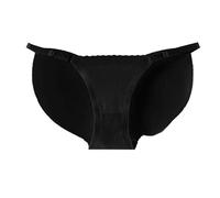 ZBELLO Butt Lifter Padded Buttocks Shapewear - Fake Butt Lifter Bum Pads Seamless Hip Enhancer Body Shaper Panties Underwear Briefs for Women (Black,S)