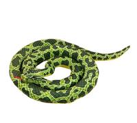 ZBELLO Cuddly Snake Soft Toy, Realistic Animal Plush Toy, Large Plush Snake, Cuddly, Realistic, For Pranks, April Fools' Day And Halloween (green,250 cm)