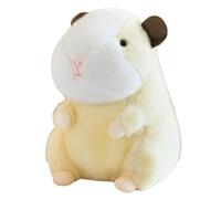 ZBELLO Cuddly Toy Guinea Pig, Plush Pillow, Realistic Hamster Figure, Cuddly Toys For Children, Cuddly Pillow, Soft Plush Toy, Soft Plush Toys For Children, Animal Figures (Beige,25 cm)