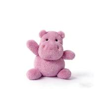 ZBELLO Cute Fluffy Stuffed Animal Set (Hippo/Elephant/Cow/Monkey/Fox/Frog) Soft Plush Toys for Kids Cuddly Animal Dolls for Girls Boys Bedroom Decor (26CM,C)