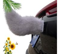 ZBELLO Cute Plush Tails Car Decoration, Remote Control Electric CarTail, Wagging Moving Tail for CarExterior Decoration, Auto Trunk Charm Stuff Aesthetics,for Auto Trunk Bumper (1pcs,13)