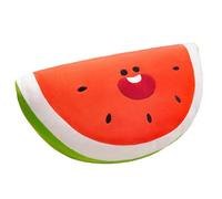 ZBELLO Cute Watermelon Slice Plush Pillow, Soft Stuffed Fruit Toy, Adorable Cartoon Cushion for Kids Bedroom Decor, Birthday Gifts for Boys and Girls. (50x26cm)