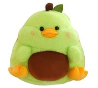 ZBELLO Duck & Fruit pillow toys plush, Cute plush toy, stuffed animal throw pillow for home decoration, a gift suitable for boys and girls. (Green,40cm)