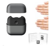 ZBELLO Electric Nail Cutter, Electric Nail Clipper Trimmer, Rechargeable Automatic Nail Clippers with LED Light for Kids Adults Seniors (Black)