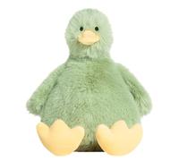 ZBELLO Ugly and Adorable Duck Soft Toy，Cute Pillow with，Sleeping Partner Bedroom，Stuffed Animals Toys for Kids Home Decor Cushion for Boys and Girls (GREEN,20cm)