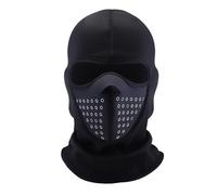 ZBELLO Winter Rider Anti-Fog Balaclava Face Mask, Windproof Thickened Fleece Lining for Motorcycle, Skiing & Cycling - Full Face Cover Cold Weather Gear for Men Women (D)